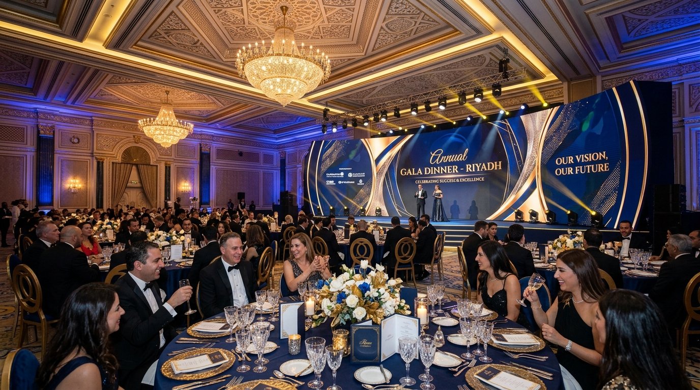 Mastering Royal Protocol & Executive Gala Dinners in KSA