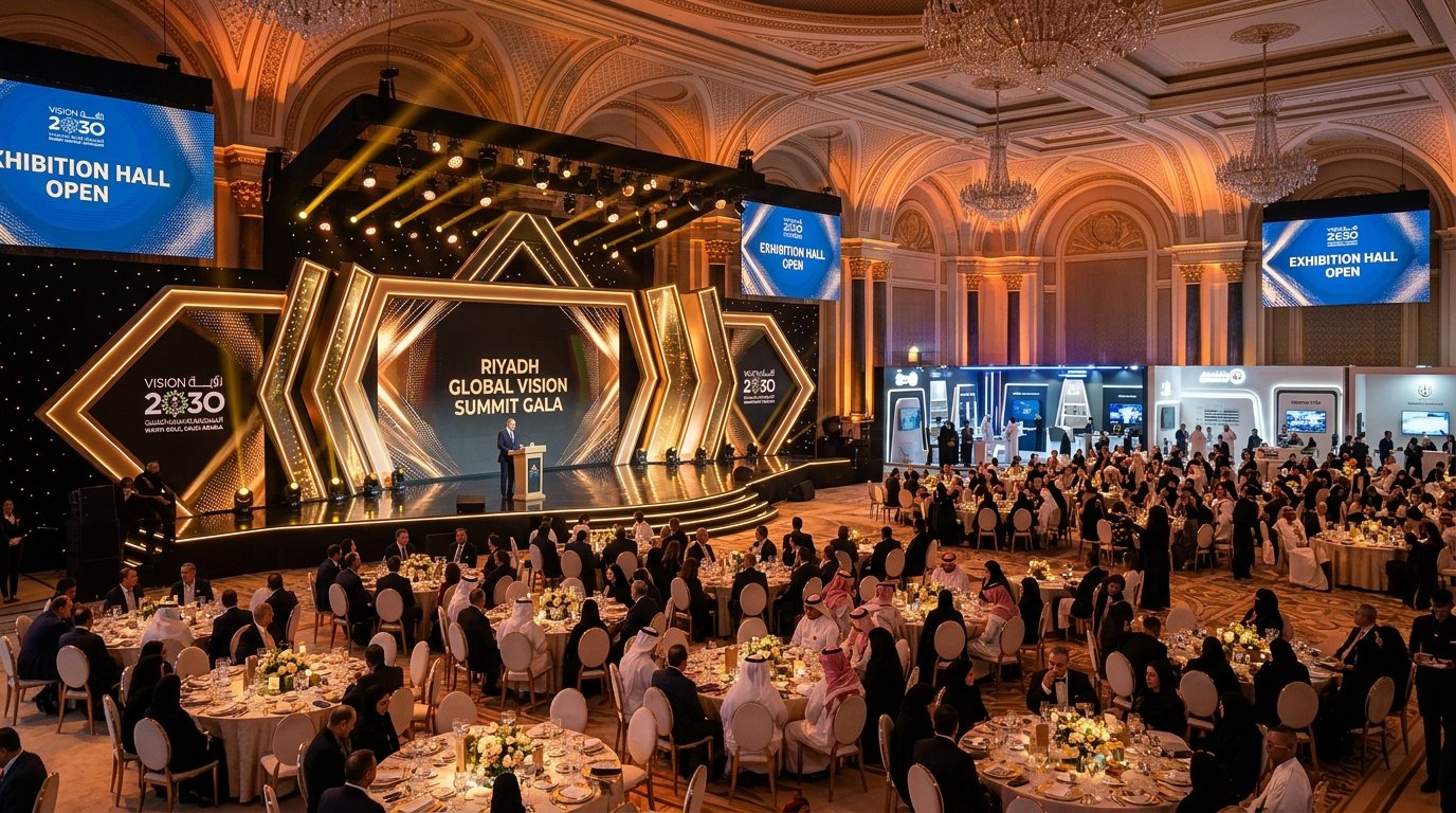 RAMC Events Arabia Luxury Corporate Event Setup in Riyadh