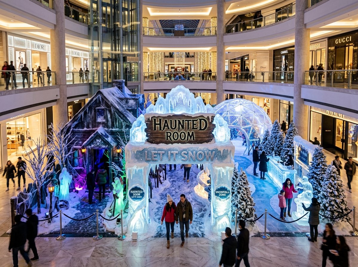 Haunted Room & Let It Snow - RAMC Events Arabia Portfolio